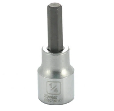 1/4 Inch Hex Bit Socket with 3/8 Inch Drive