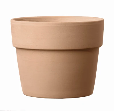 Perfetto White Clay Planter, 4.53 X 3.62 Inches High, Eco-friendly Design