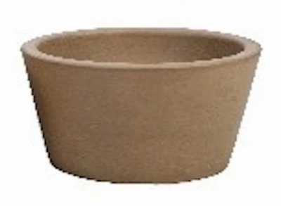 Brown Clay Planter Pot, 8.5 Inch Diameter, Durable Terra Cotta Material