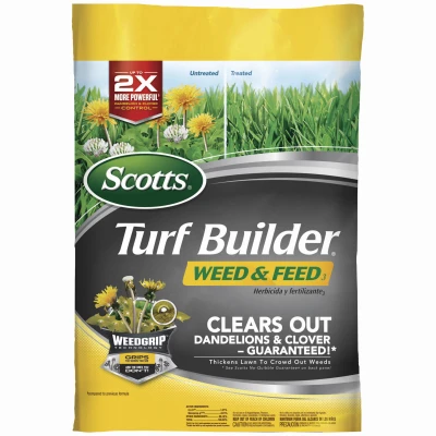 Turf Builder Weed & Feed, 28-0-3 Formula, Covers 12,000 Sq. Ft.