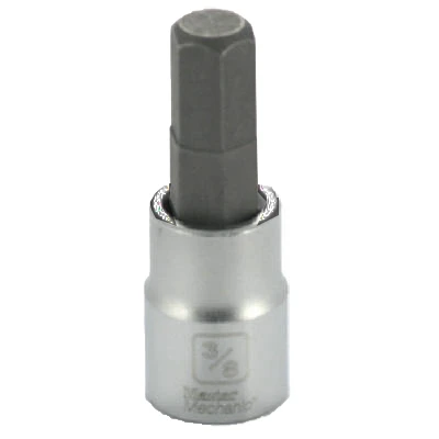 3/8 Inch Hex Bit Socket, 3/8 Inch Drive - Precision Tool