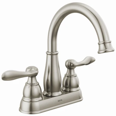 Windemere 2-Handle Lavatory Faucet, Centerset, Brushed Nickel