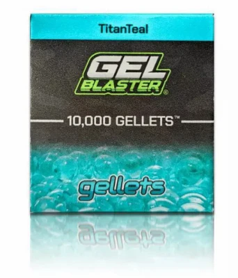 Teal Gellets, 10,000-Ct.