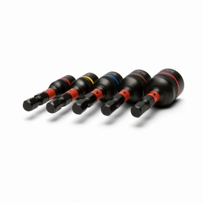 5-Pc. Bolt Biter Impact Nut Driver & Extractor Set