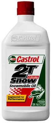 Two Stroke Snowmobile Engine Oil, One Quart Bottle