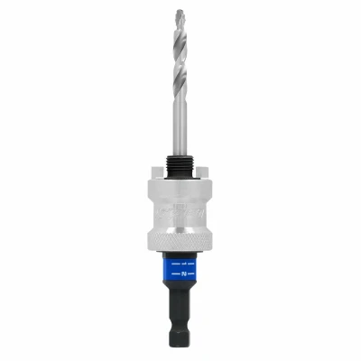 Snap-Back Quick Change Hole Saw Arbors, 9/16 - 1-3/16 In.