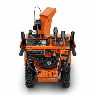Deluxe 2-Stage Self-Propelled Snow Blower with 301 Cubic Centimeter AX Engine, Heated Handles, Headlight, 30 Inch Clearing Width