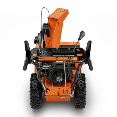 Deluxe Two-Stage Self-Propelled Snow Blower with 252 Cubic Centimeter Engine and 24 Inch Clearing Width