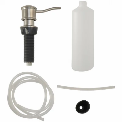 Kitchen Sink Soap Dispenser, Brushed Nickel