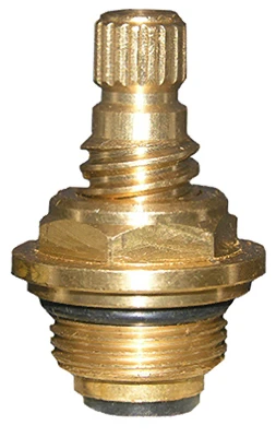 LARSEN Lavatory & Kitchen Stem Deck For Phoenix-Streamway Faucets, Brass, Hot & Cold