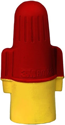 Performance Plus Red and Yellow Wire Connector for Electrical Wiring