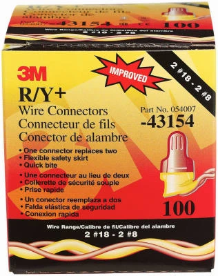 Performance Plus R/y+ Wire Connector By 3m - Model R/ypouch
