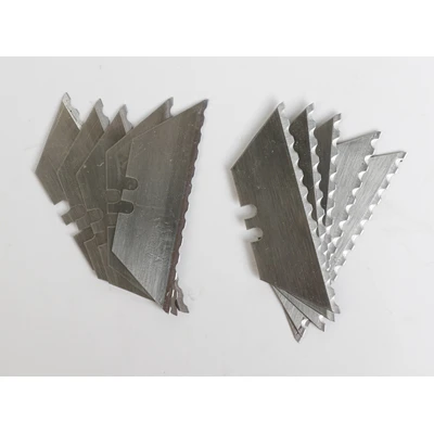 Serrated Utility Knife Blades, 10-Pk.