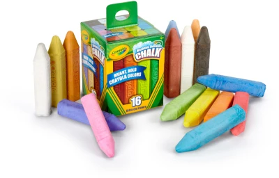 16-Pc. Sidewalk Chalk