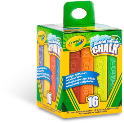 16-Pc. Sidewalk Chalk