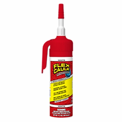 Flex Caulk, White, 4.5 oz. Pressurized Can