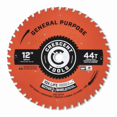General Purpose Circular Saw Blade, 12 In. x 44 Tooth