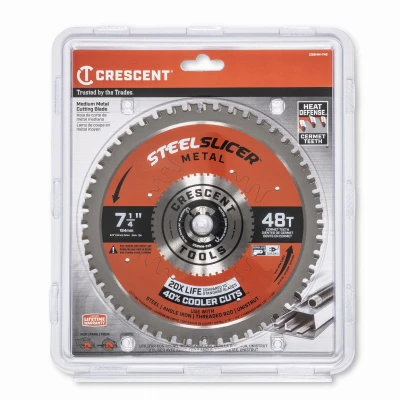 SteelSlicer Circular Saw Blade, Medium Metal, 7-1/4 In. x 48 Tooth