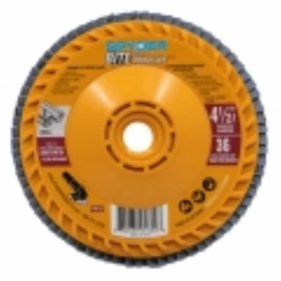 Ceramic Flap Disc, 36 Grit, 4-1/2 In.