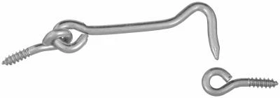Hook & Eye, Stainless Steel, 3 In.