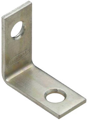 Corner Brace, Stainless Steel, 1 x 1/2 In.