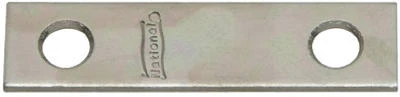 Mending Brace, Stainless Steel, 2 x 1/2 In.