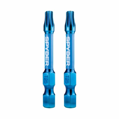 T25 Torx Impact Driver Bits, 2 In., 2-Pk.