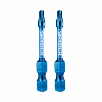 T15 Torx Impact Driver Bits, 2 In., 2-Pk.