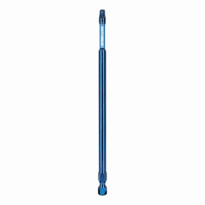 T25 Mach-Blue Torx Impact Driver Bit, 6 In.
