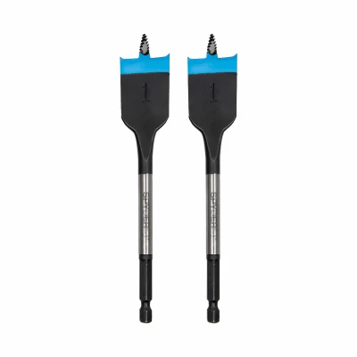 Stinger Spade Woodboring Drill Bits, 6 x 1 In., 2-Pk.