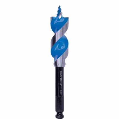 Stinger Woodboring Auger Drill Bit, 6-1/2 x 1-1/8 In.
