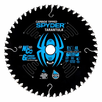 Tarantula Fine Finish Circular Saw Blade, 48-Tooth, 6-1/2 In.