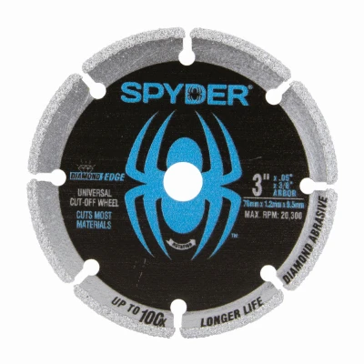 Diamond Edge Cut-Off Wheel, 3 In.