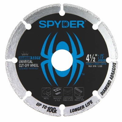 Diamond Edge Cut-Off Wheel, 4-1/2 In.