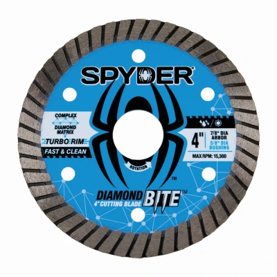 Masonry Continuous Turbo Cutting Wheel, 4 In.