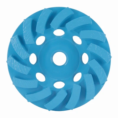 Masonry Turbo Double Row Grinding Cup Wheel, 4 In.