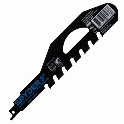 Tungsten-Carbide Masonry Reciprocating Saw Blade, 9 In.