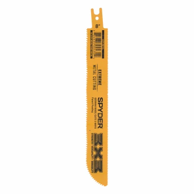 3X3 Double-Sided Reciprocating Saw Blade, Bi-Metal, 10/14x14 TPI, 8 In.
