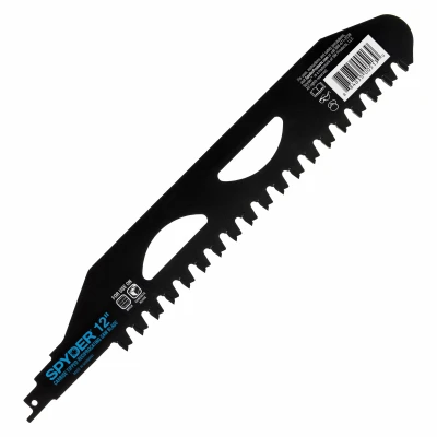 Tungsten-Carbide Masonry Reciprocating Saw Blade, 12 In.