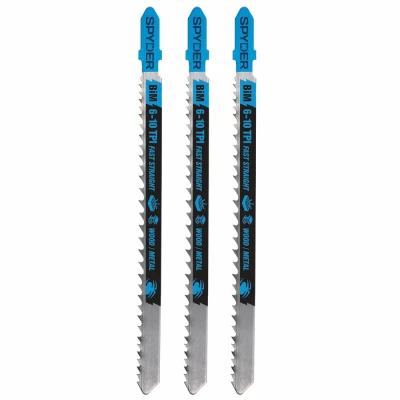 Bi-Metal Jig Saw Blades, Wood & Metal Cutting, Assorted 5-Pk.