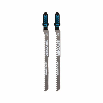 CRV Wood-Cutting Jig Saw Blade, 2 Sided, 8/11 TPI, 4 In., 2-Pk.