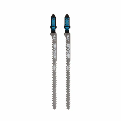 CRV Wood-Cutting Jig Saw Blade, 2 Sided, 17/19 TPI, 4-1/2 In., 2-Pk.