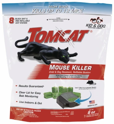 Mouse Killer Station, Refillable, 8-Pk.