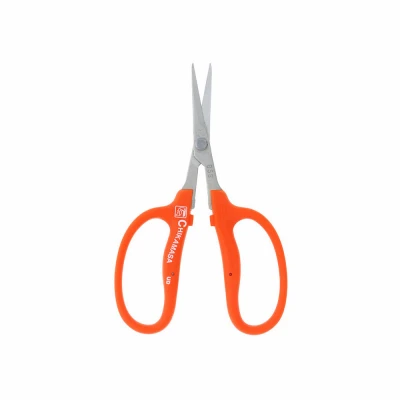 Garden Scissors, Curved Blade, Fluorine Coated Stainless Steel