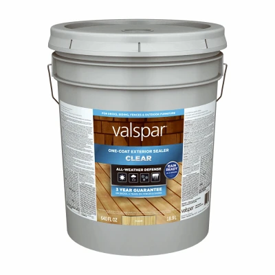 One-Coat Clear Exterior Sealer, 5 Gallon