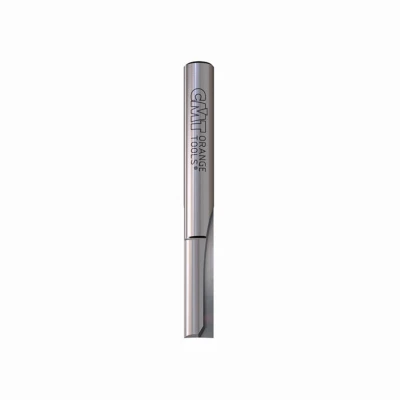 Solid Carbide Straight Router Bit, 1/4 In. Shank, 1/4 In. Diameter for Incra Jigs