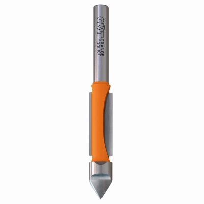 Panel Pilot Router Bit with Guide, 1/4 In. Shank, 3/8 In. Diameter