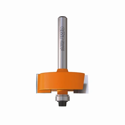 Rabbeting Router Bit, 1/4 In. Shank, 1/2 In. Cutting Depth
