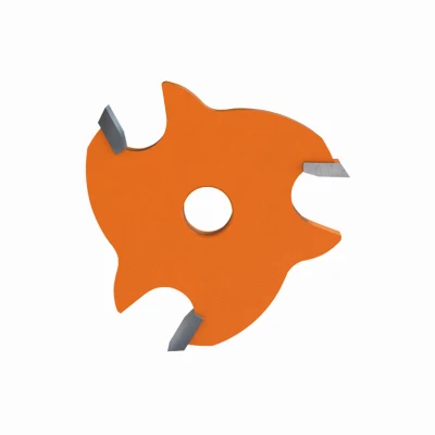 3-Wing Slot Cutter, 15/64 In. Cutting Length, 5/16 In. Bore