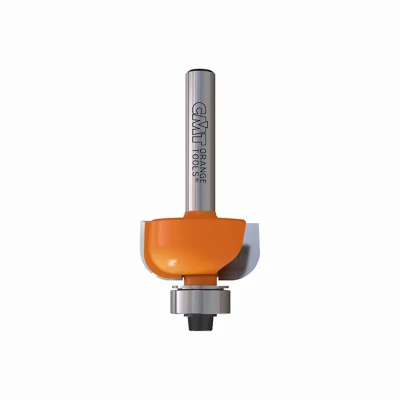 Cove Router Bit, 1/4 In. Shank, 1/4 In. Radius
